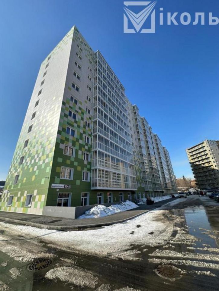1-комн квартира в новом доме Варламова,  104/1