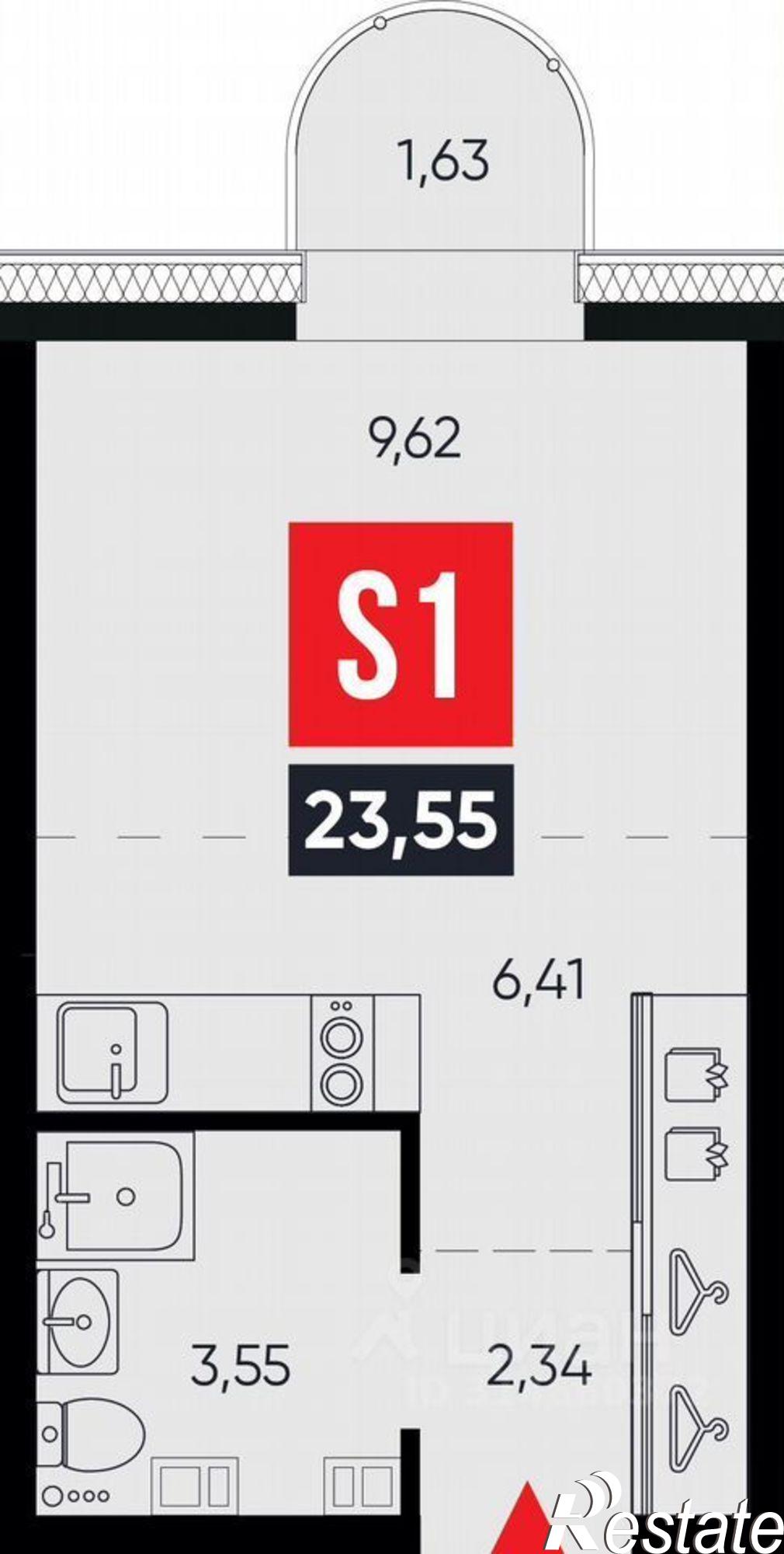 Купить квартиру за 6 500 000 рублей на улица Ширямова, 1