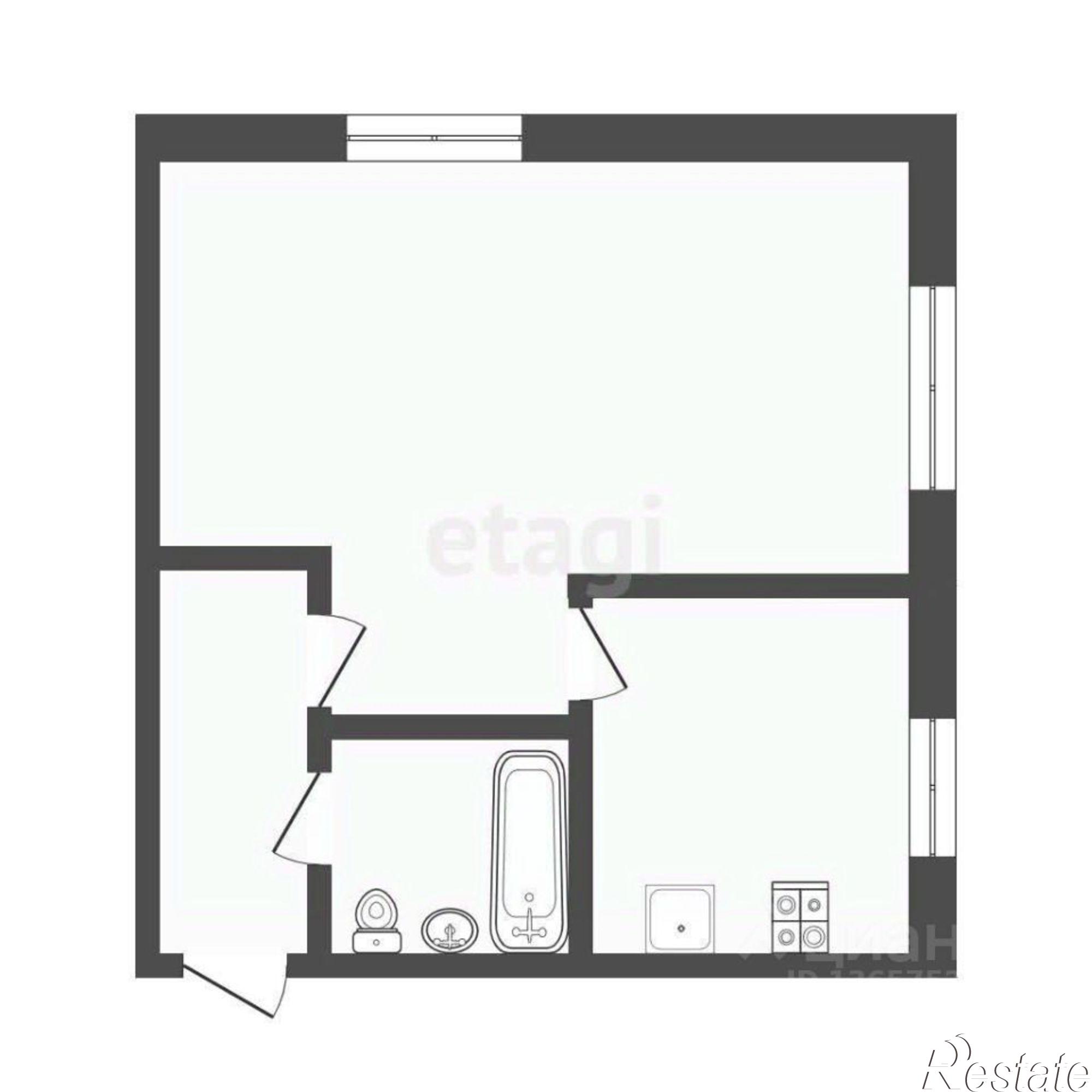 Купить квартиру за 4 550 000 рублей на Колхозная улица, 28