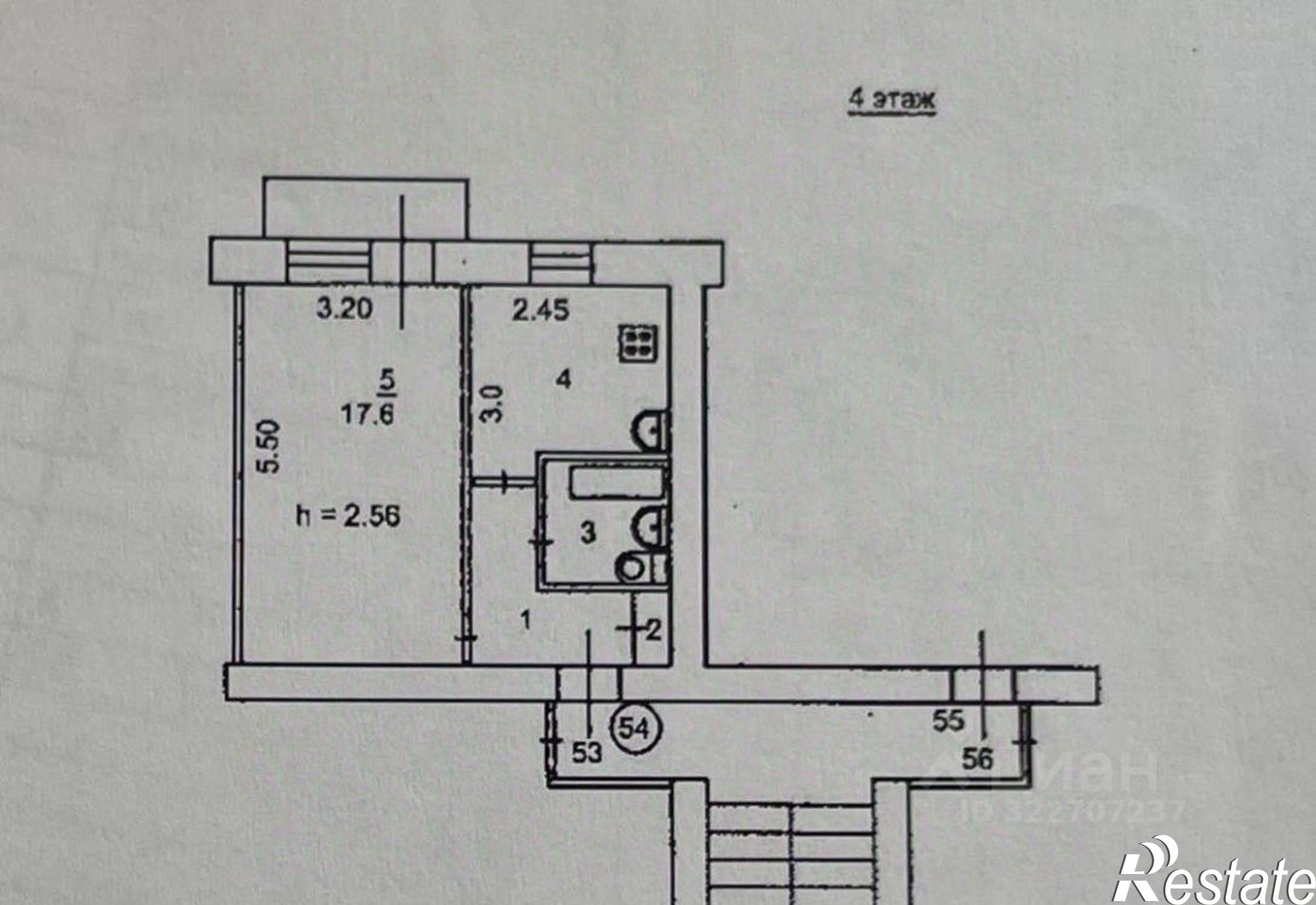 Купить квартиру за 3 460 000 рублей на улица Пржевальского, 28