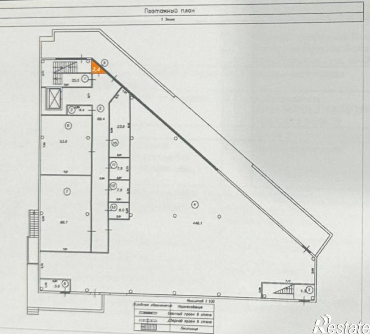 Торговое помещение улица Строителей, 1А,  д. 1А