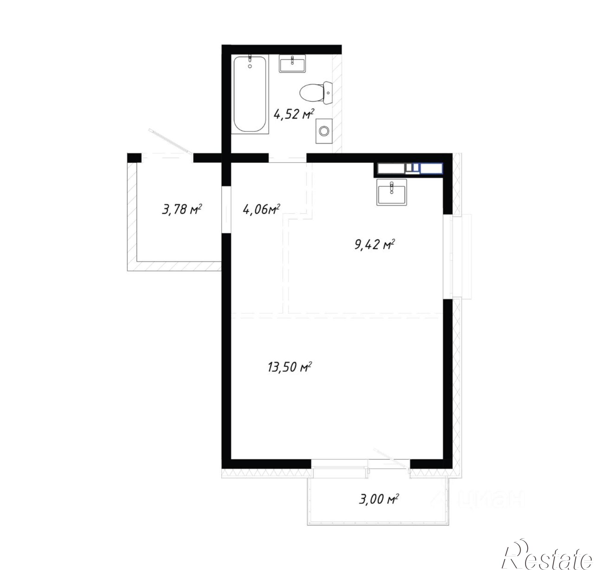 Купить квартиру за 6 476 220 рублей на улица Баррикад, 60/5