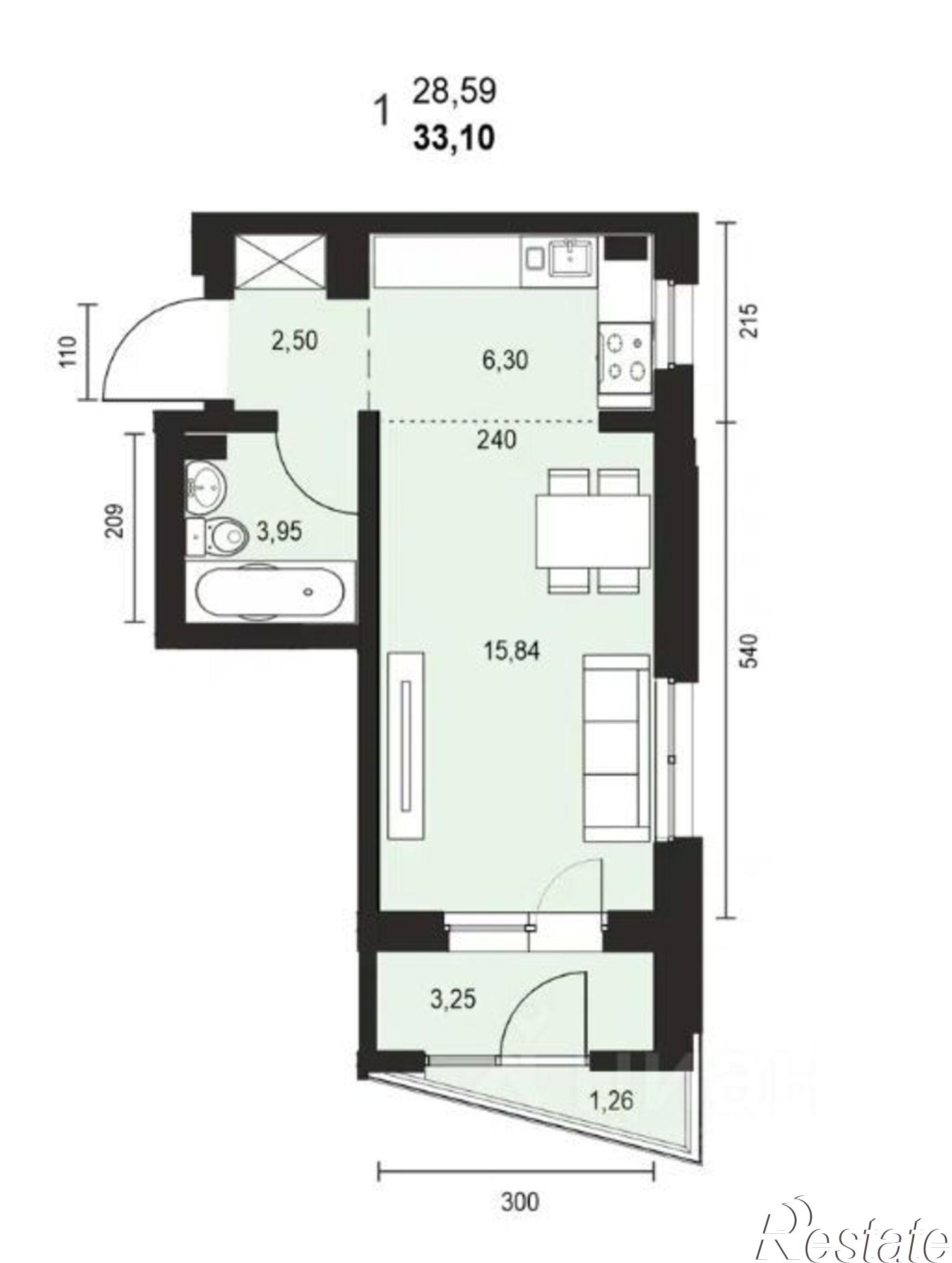 Купить квартиру за 5 100 000 рублей на улица Берёзовая Роща, 25
