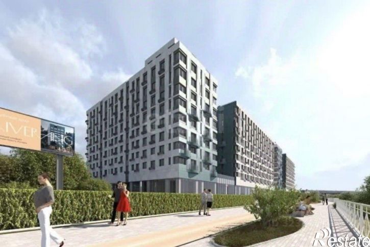 1-комн квартира в новом доме ул Верхняя Набережная, 135,  д. 135