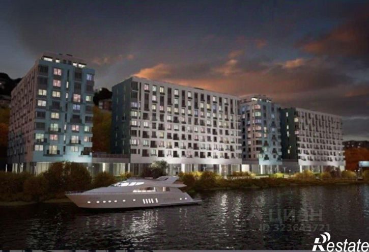 1-комн квартира в новом доме ул Верхняя Набережная, 135,  д. 135