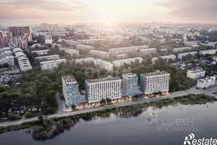 1-комн квартира в новом доме ул Верхняя Набережная, 135,  д. 135