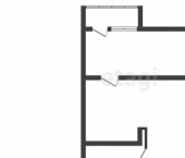 1-комн, 35кв м, этаж 8/9 Космический проезд, 1/1