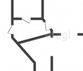 1-комн, 45кв м, этаж 6/6 улица Ядринцева, 29/10