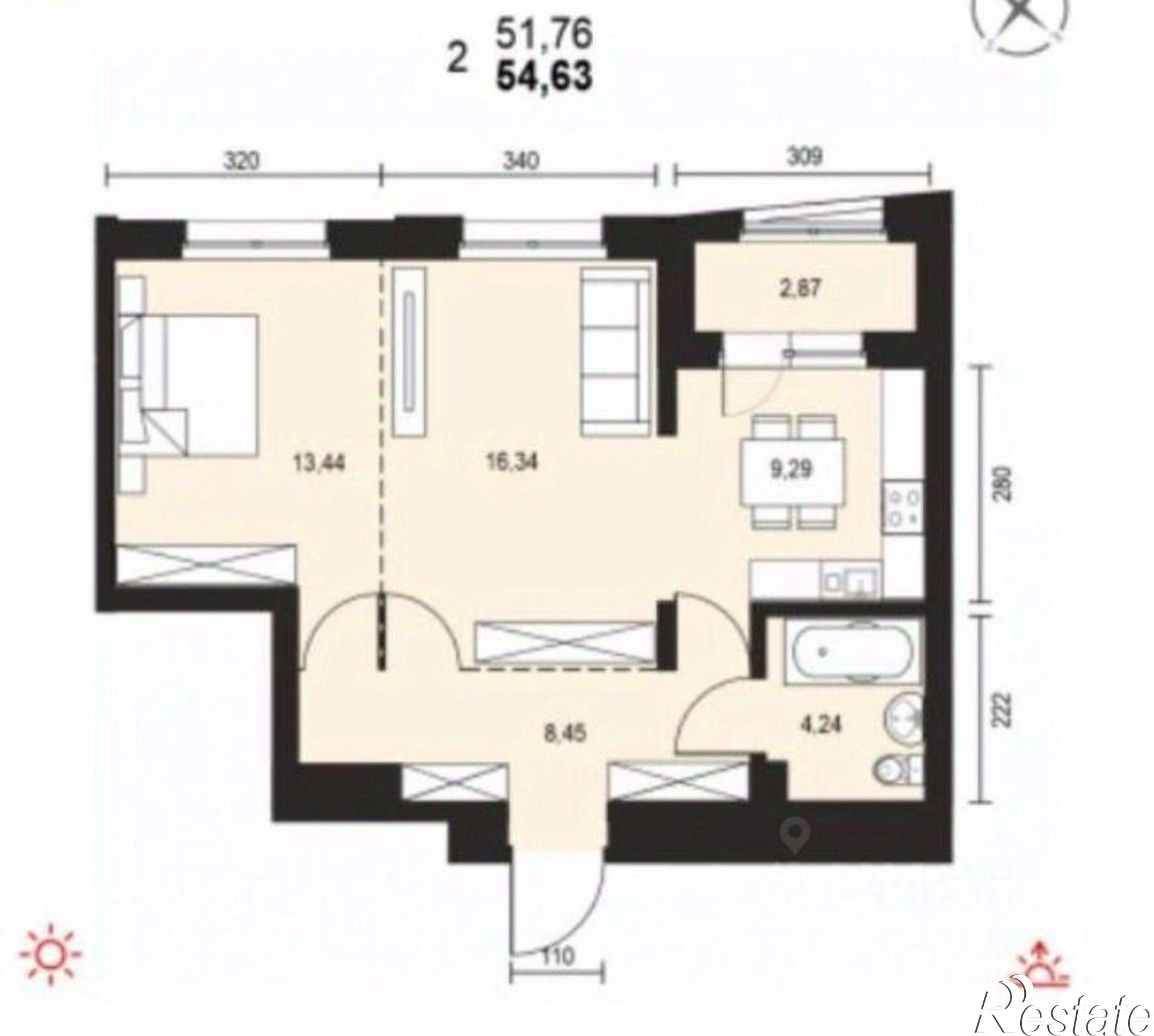 Купить квартиру за 7 990 000 рублей на улица Берёзовая Роща, 30/5