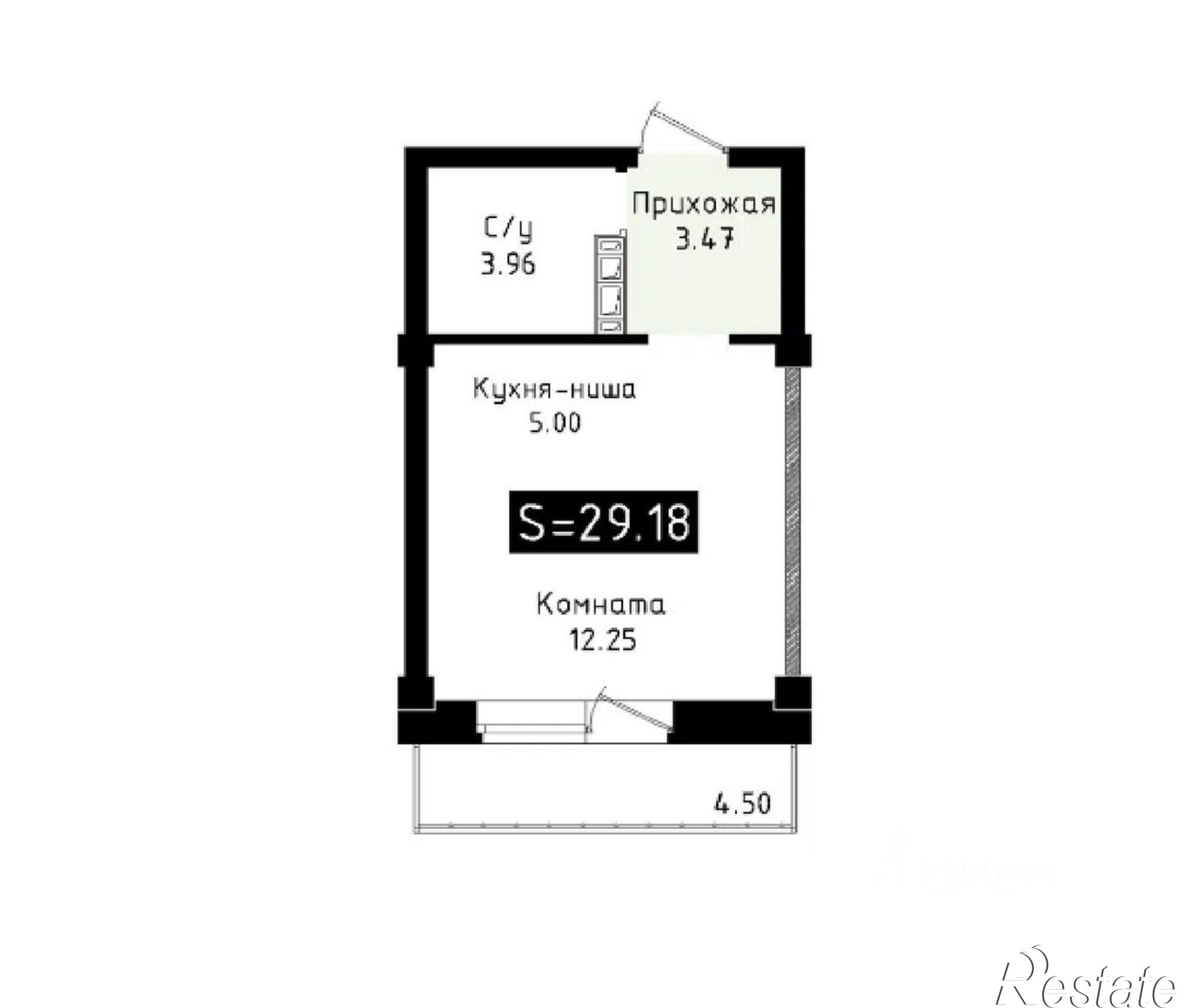 Купить квартиру за 4 040 000 рублей на ул Гражданская, 74