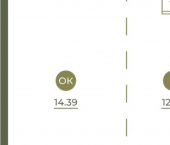 1-комн, 38 кв м, этаж 2/9 улица Седова, 57