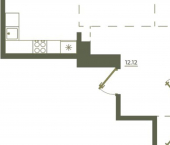 3-комн, 93 кв м, этаж 2/9 улица Седова, 57