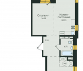 2-комн, 65кв м, этаж 11/17 ул Пискунова, 132