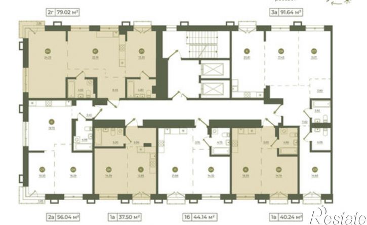 3-комн квартира в новом доме ул Седова, 55,  д. 55
