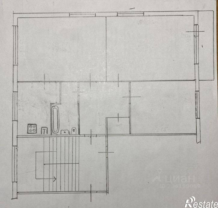 3-комн квартира микрорайон Приморский, 14