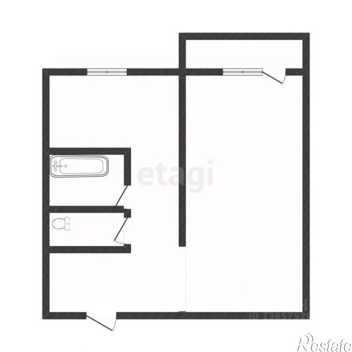 1-комн квартира Центральная улица, 15,  д. 15