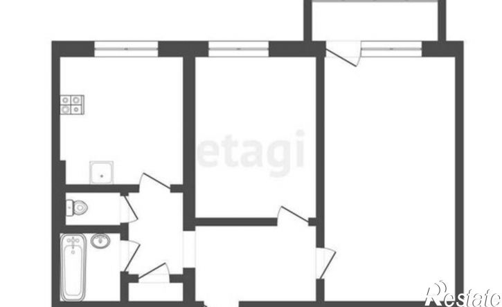 2-комн квартира ул Трудовая, 66,  д. 66