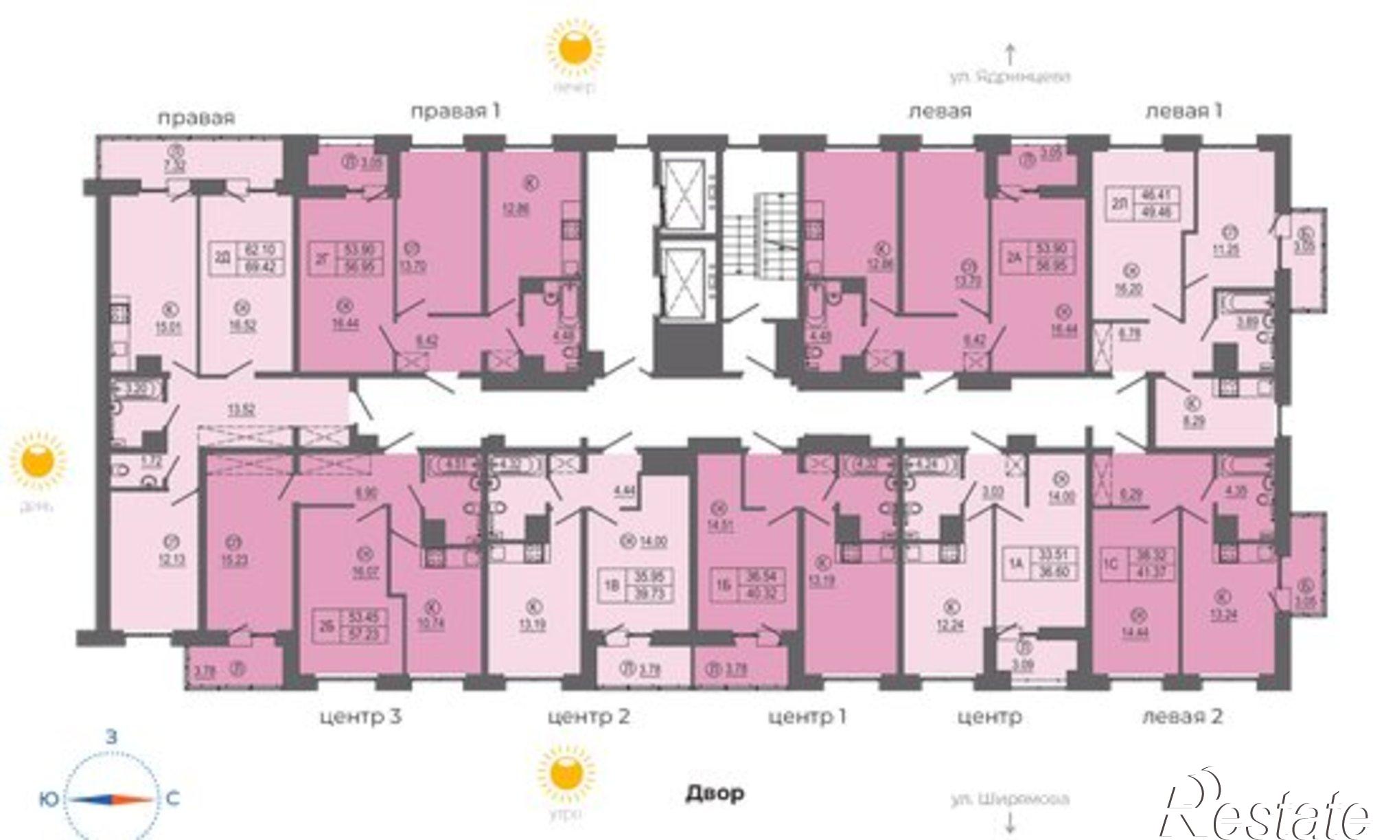 Купить квартиру за 7 000 400 рублей на улица Ширямова, 22/2