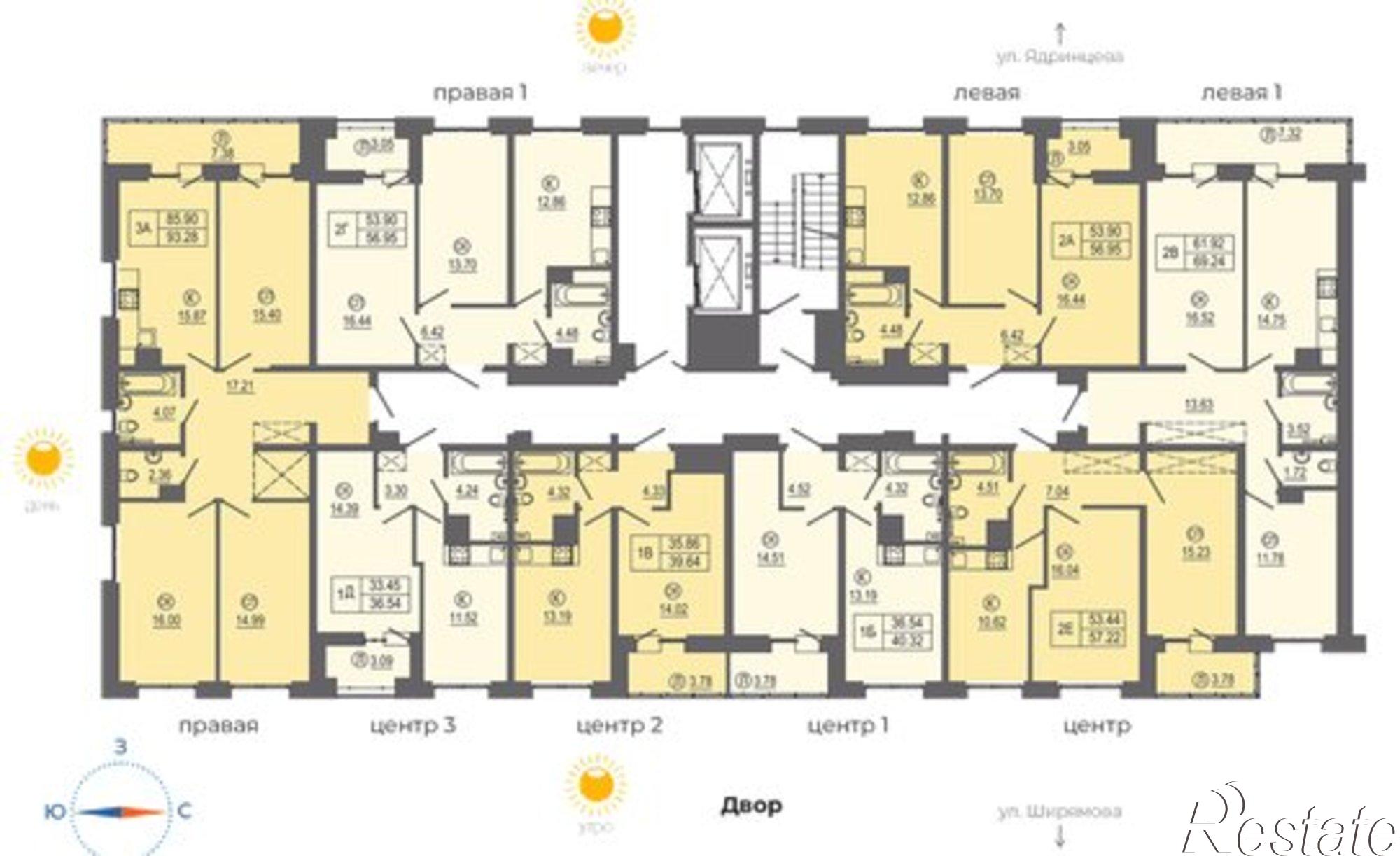 Купить квартиру за 6 983 750 рублей на улица Ширямова, 22/113