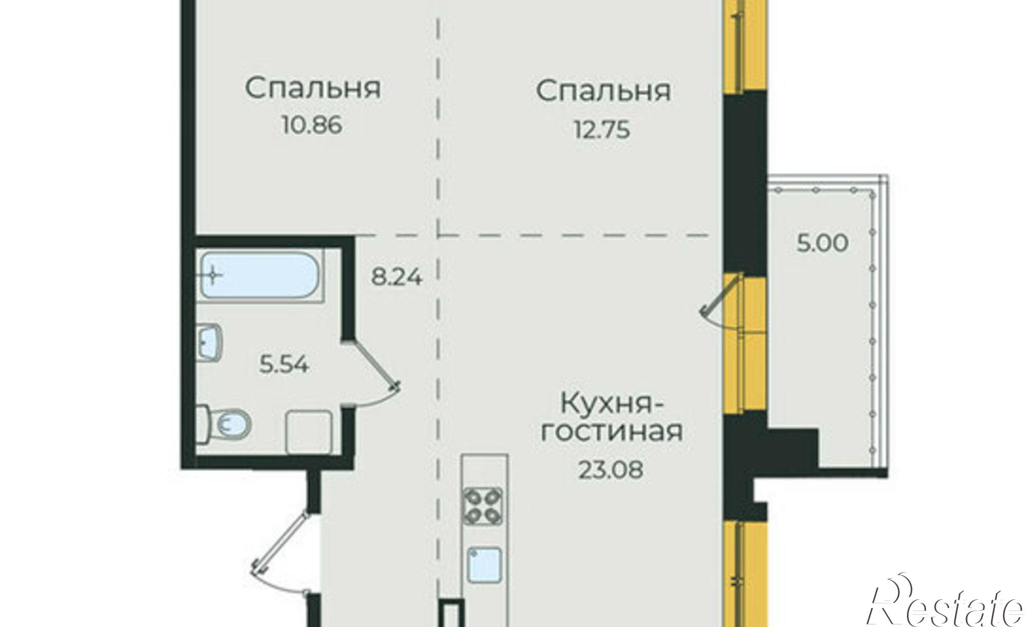 Купить квартиру за 12 265 800 рублей на ул Пискунова, 134
