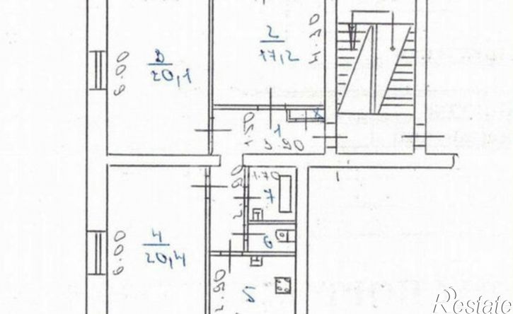 3-комн квартира ул Сибирских Партизан, 30,  д. 30