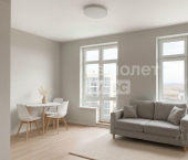 1-комн, 34кв м, этаж 13/13 Ленинградский переулок, 8