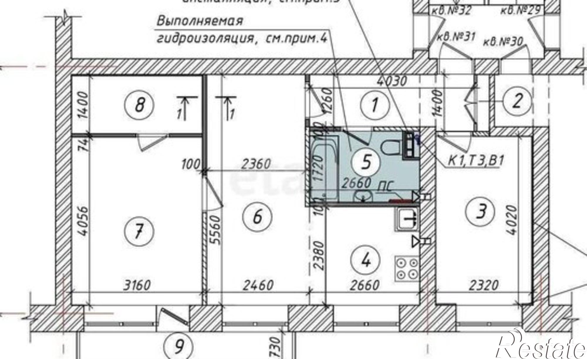 Купить квартиру за 9 500 000 рублей на улица Лермонтова, 329