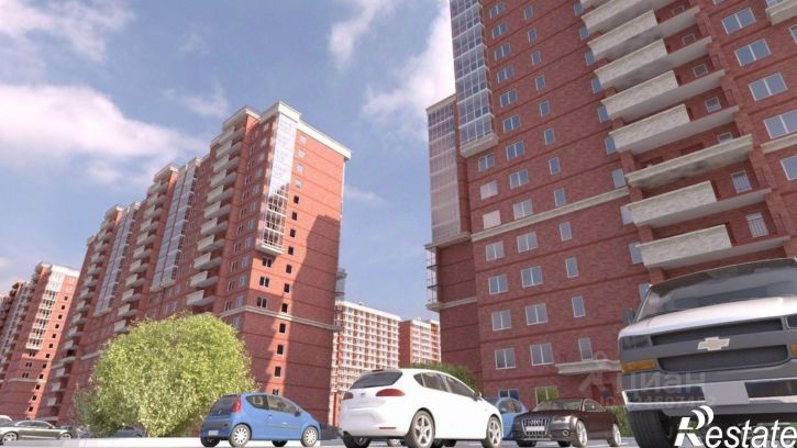 1-комн квартира в новом доме переулок Археолога Михаила Герасимова