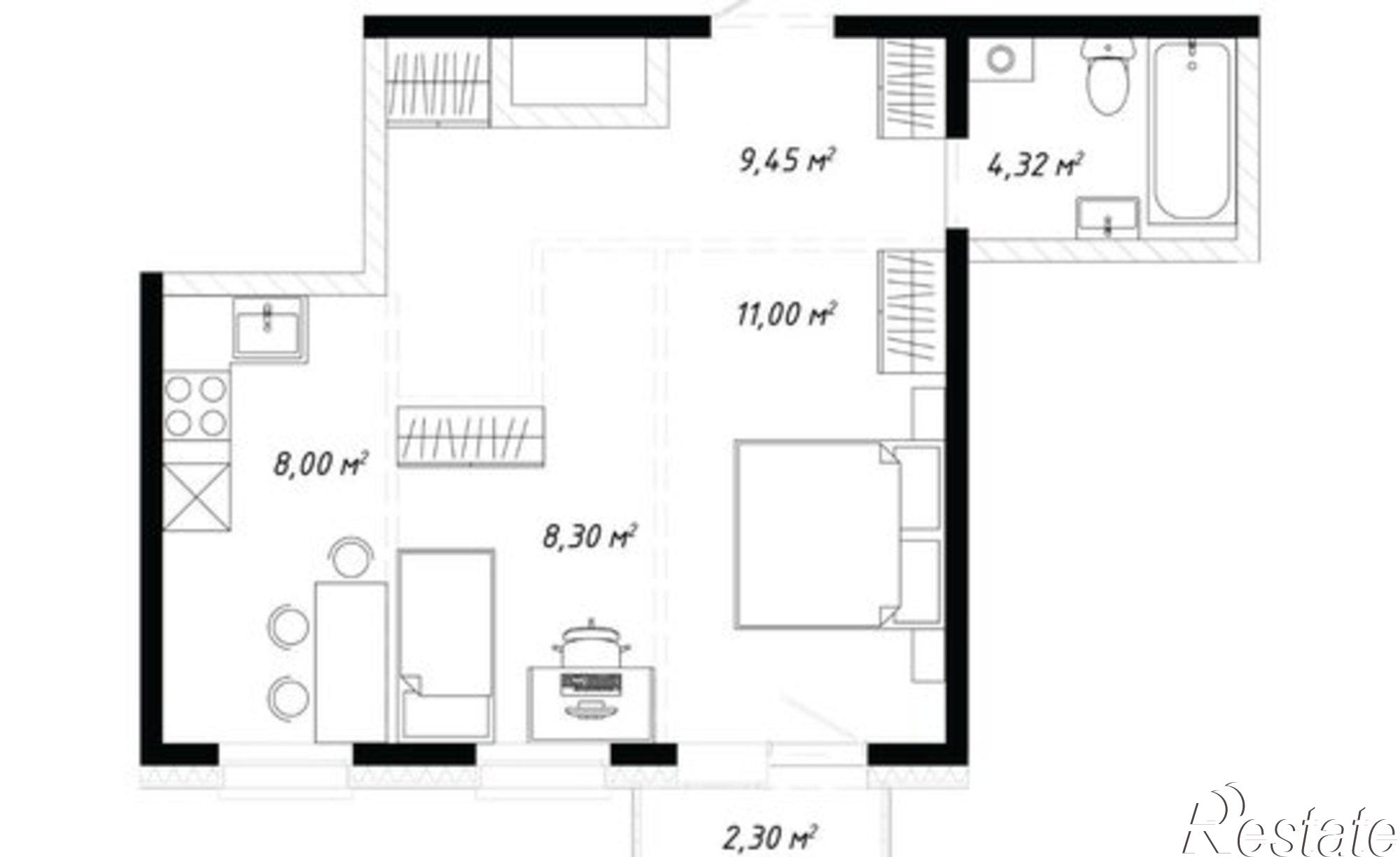 Купить квартиру за 7 433 280 рублей на ул Баррикад, 60/5