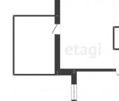 2-комн, 75кв м, этаж 7/10 улица Багратиона, 52/3