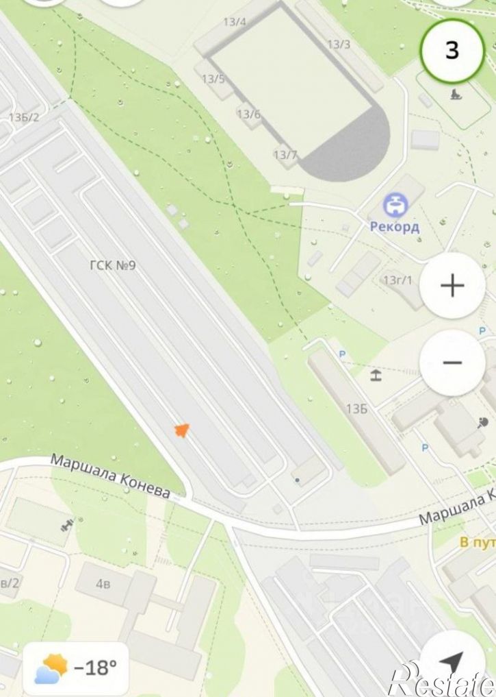 Гараж/парковка бульвар Рябикова, 13Б/1,  д. 13Б/1