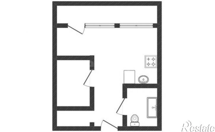 1-комн квартира Верхняя Набережная улица, 12,  д. 12