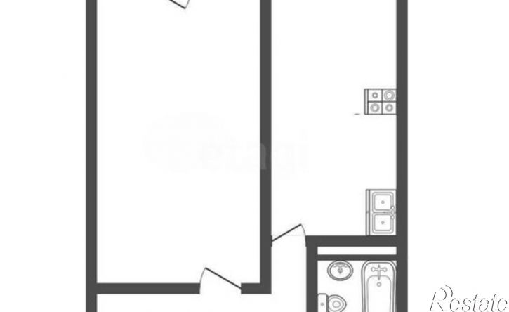 1-комн квартира улица Баумана, 265