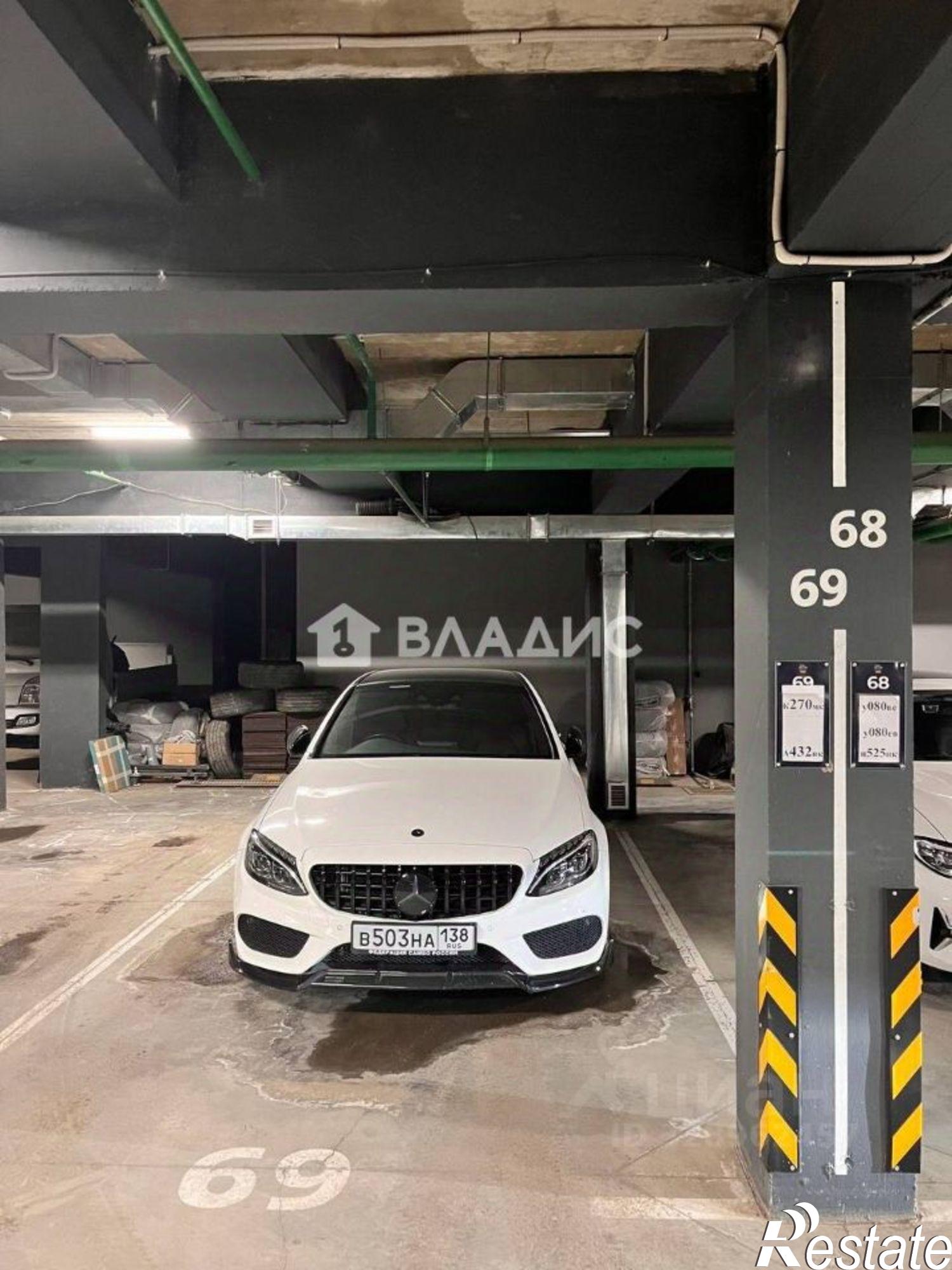Купить гараж, место в паркинге за 3 695 270 рублей на ул Юрия Левитанского, 8