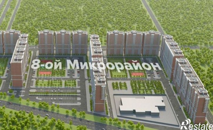 1-комн квартира микрорайон Ново-Ленино, микрорайон Берёзовый, 140/3