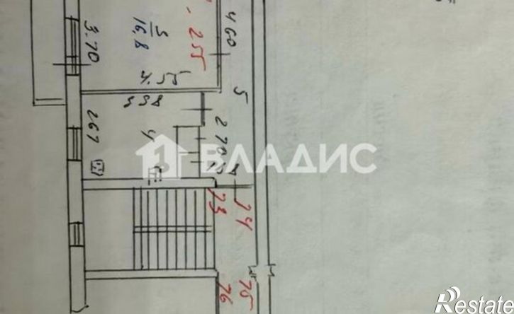 3-комн квартира микрорайон Первомайский, 21