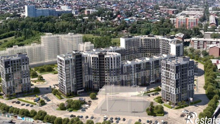 1-комн квартира в новом доме улица Розы Люксембург