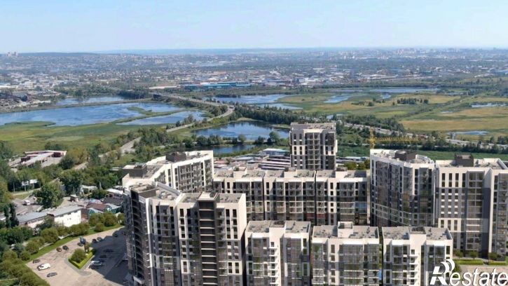 1-комн квартира в новом доме улица Розы Люксембург