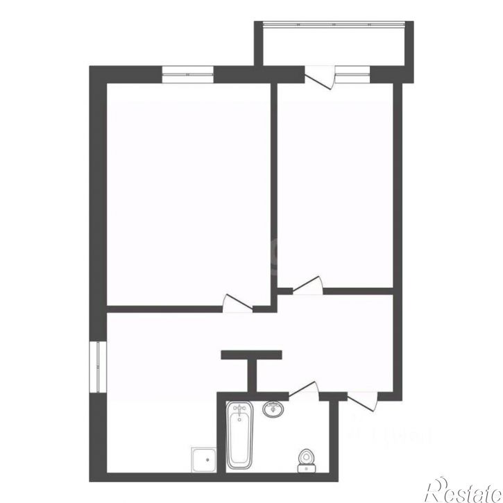 2-комн квартира Канская улица, 22,  д. 22