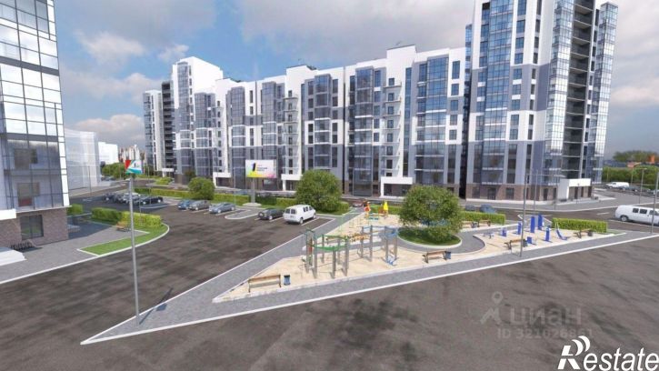 3-комн квартира в новом доме улица Томсона