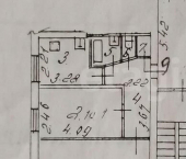 2-комн, 47кв м, этаж 3/9 Байкальская улица, 182