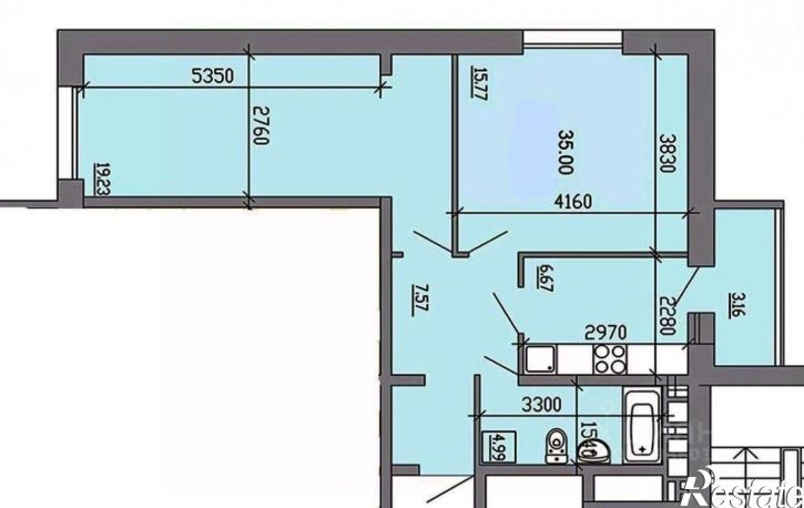 2-комн квартира ул Лобачевского, 13,  д. 13