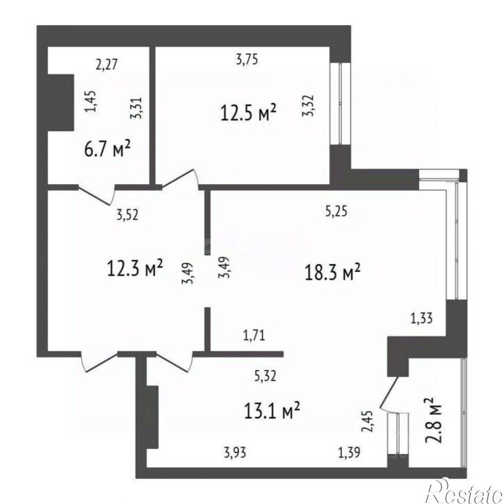2-комн квартира улица Карла Либкнехта, 116,  д. 116