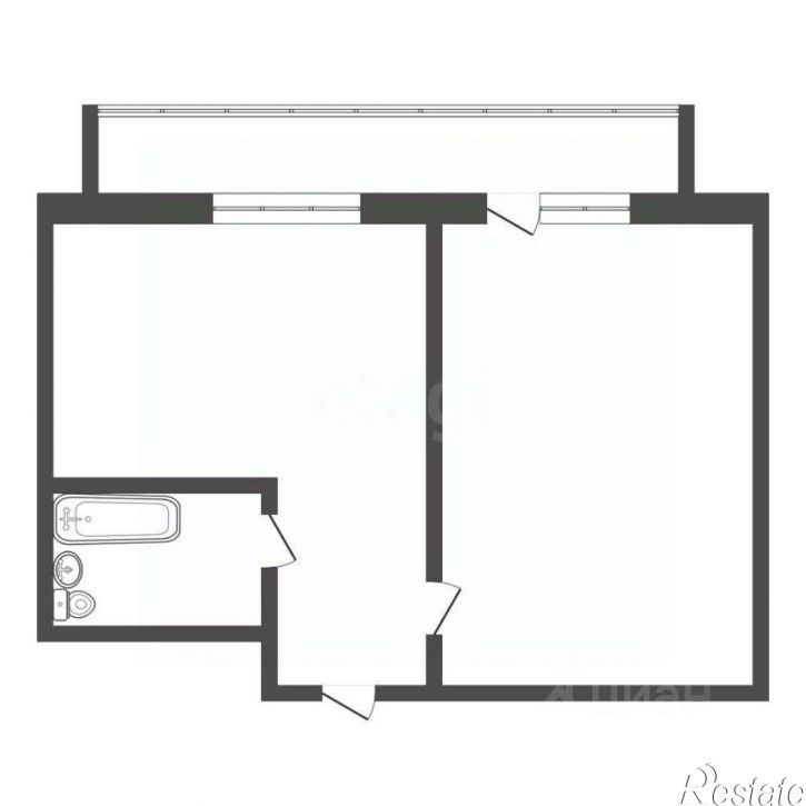 1-комн квартира ул Семена Лагоды, 4/2,  д. 4/2