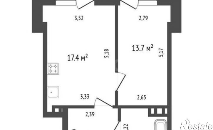 2-комн квартира ул Лермонтова, 341/6,  д. 341/6
