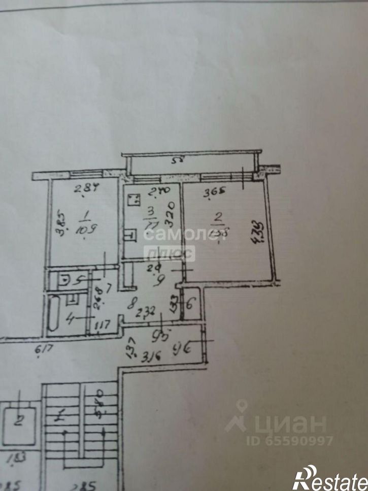 2-комн квартира ул Трудовая, 25,  д. 25