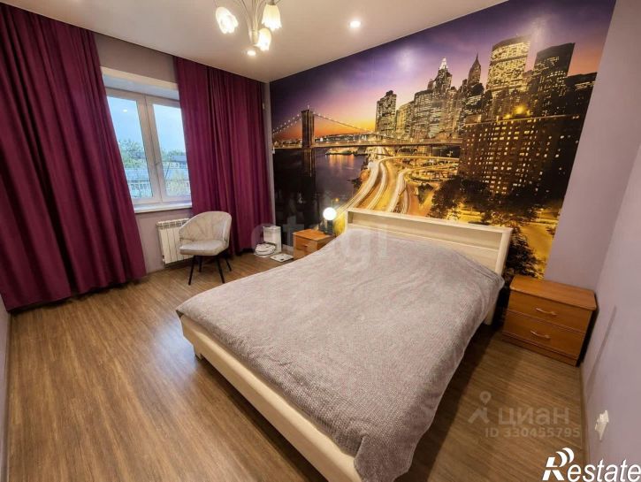 2-комн квартира улица Клары Цеткин, 16,  д. 16