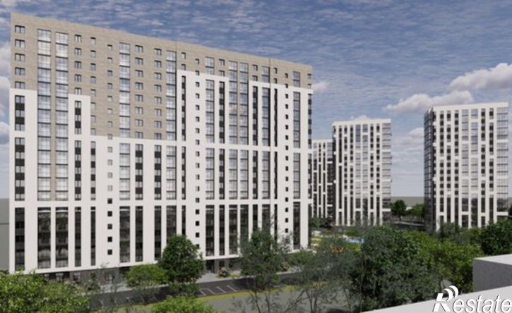 2-комн квартира в новом доме улица Геологов, 26Г,  д. 26Г