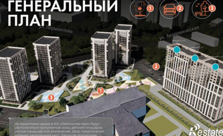 1-комн квартира в новом доме ул Геологов, 26в,  д. 26в