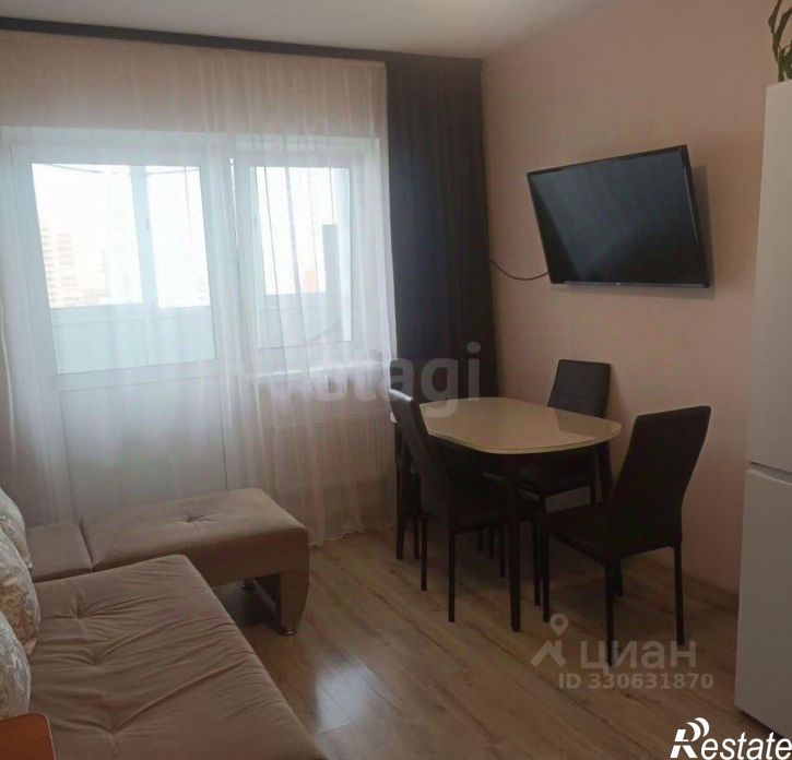 1-комн квартира улица Ярославского, 384,  д. 384